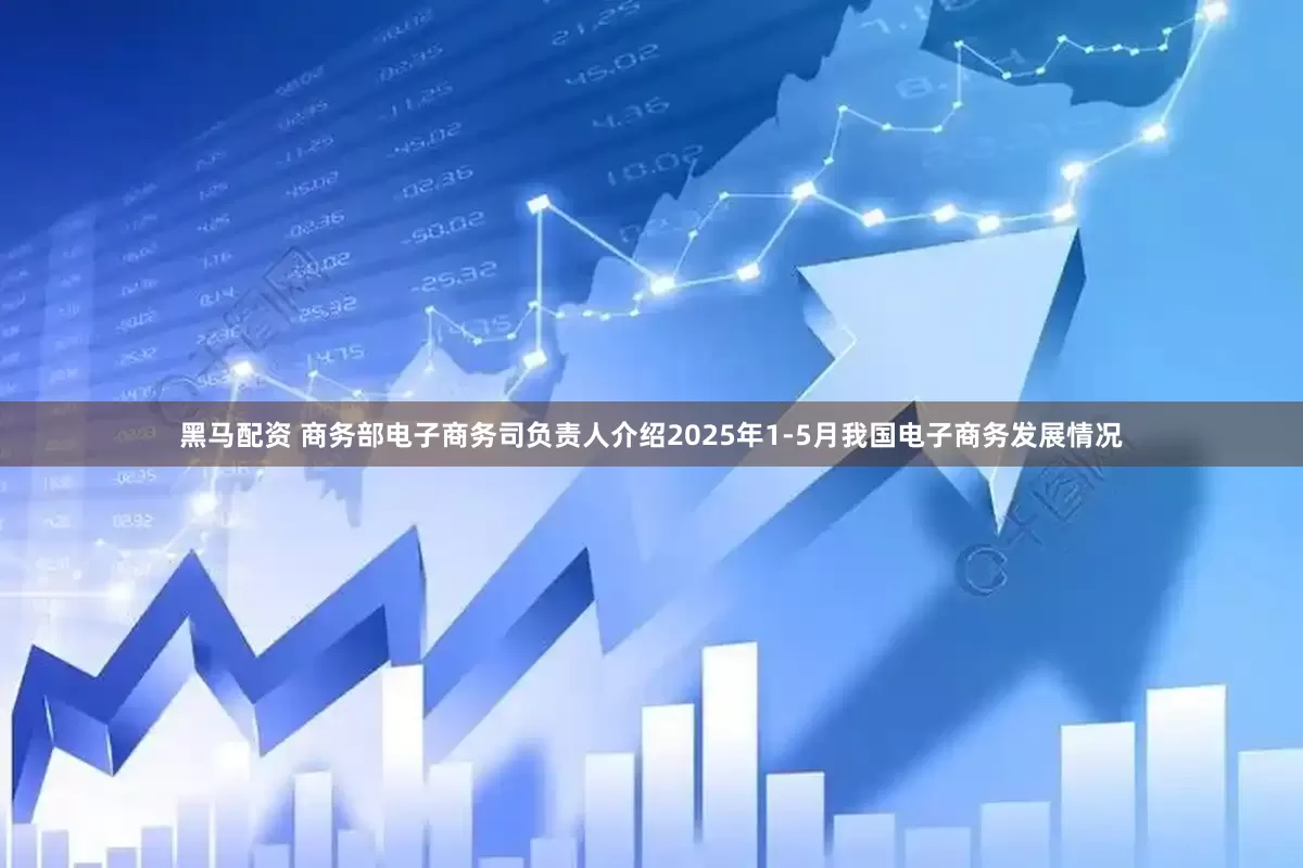 黑马配资 商务部电子商务司负责人介绍2025年1-5月我国电子商务发展情况